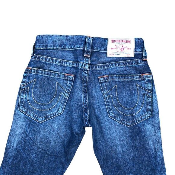 True Religion Jeans Size 29 SKINNY Blue - Picture 2 of 7